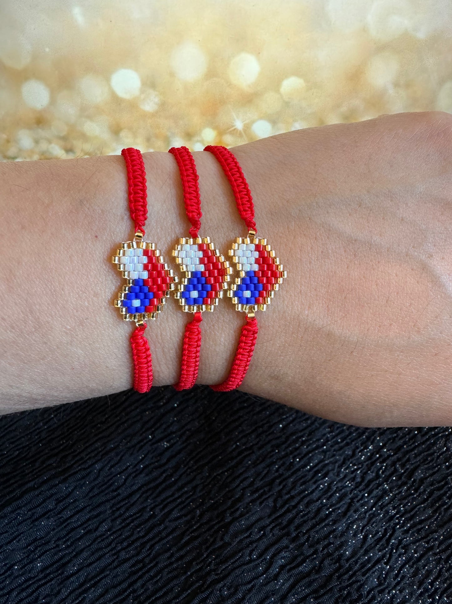 BRAZALETE BANDERA DE CHILE