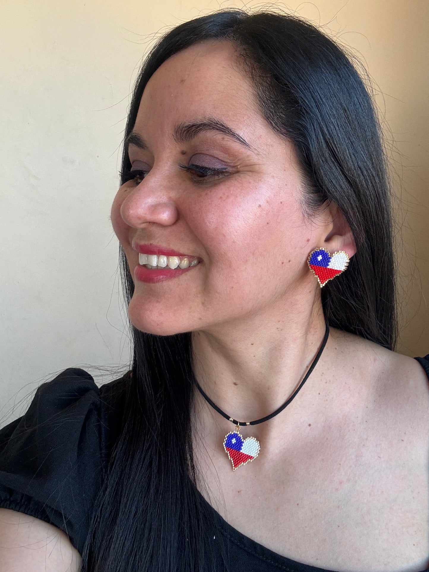 CHOKER BANDERA DE CHILE