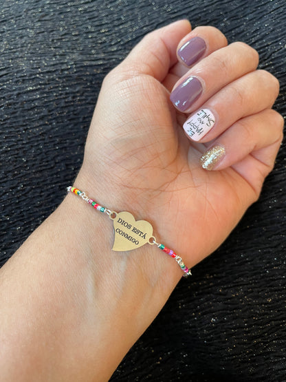BRAZALETE DIOS ESTÁ CONMIGO