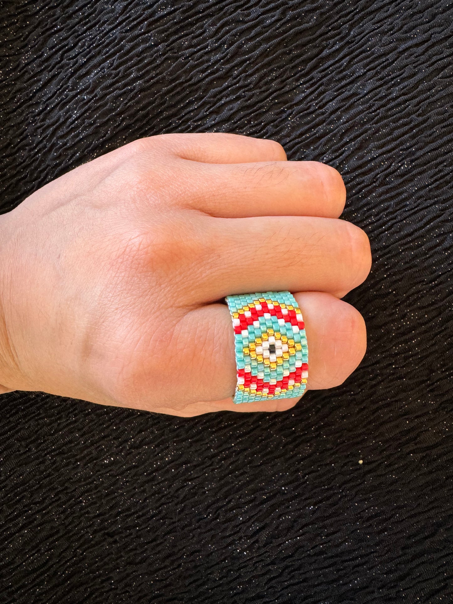 ANILLO MIYUKI 1,5 cm de alto