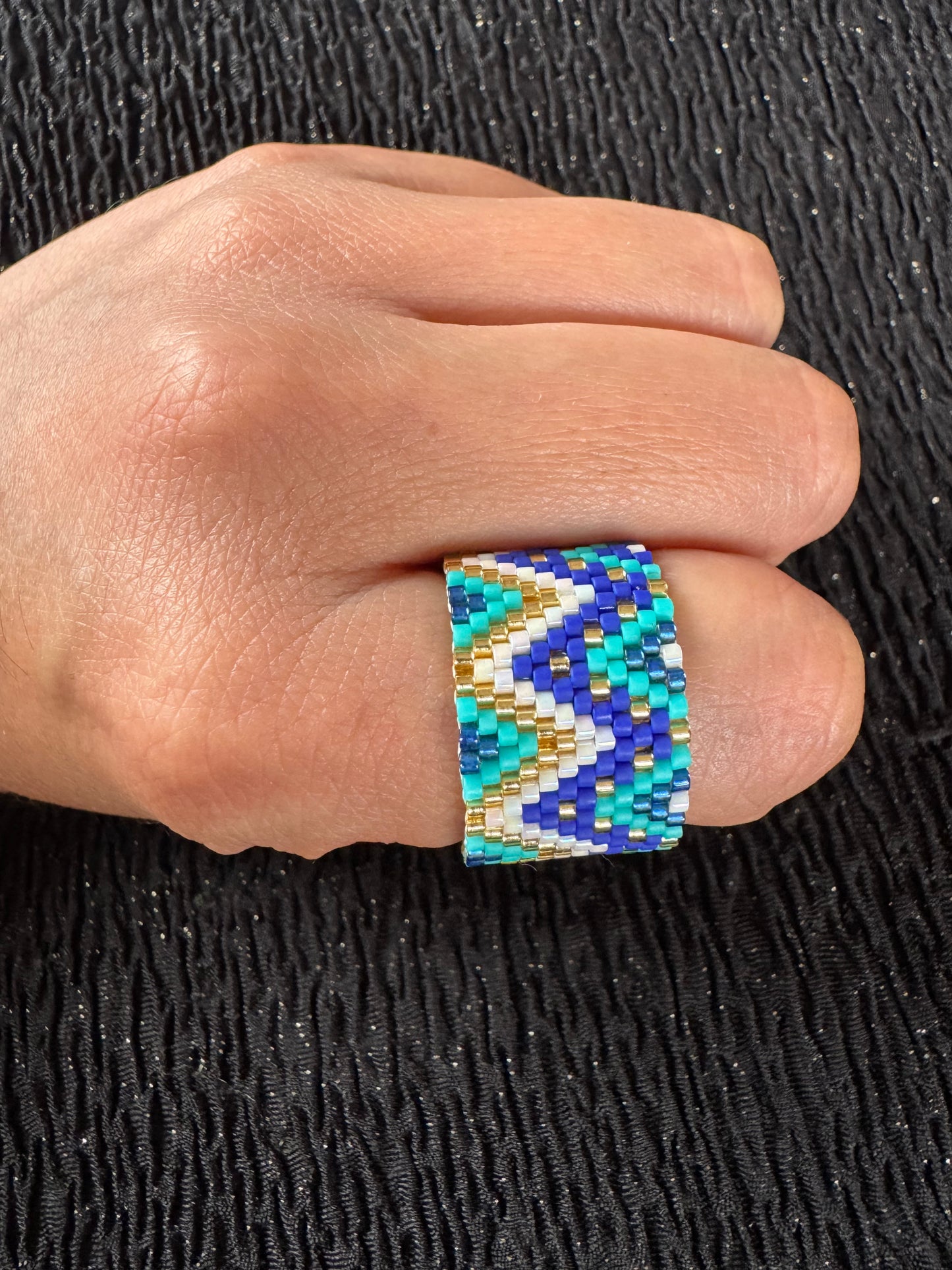 ANILLO MIYUKI 1,5 cm de alto