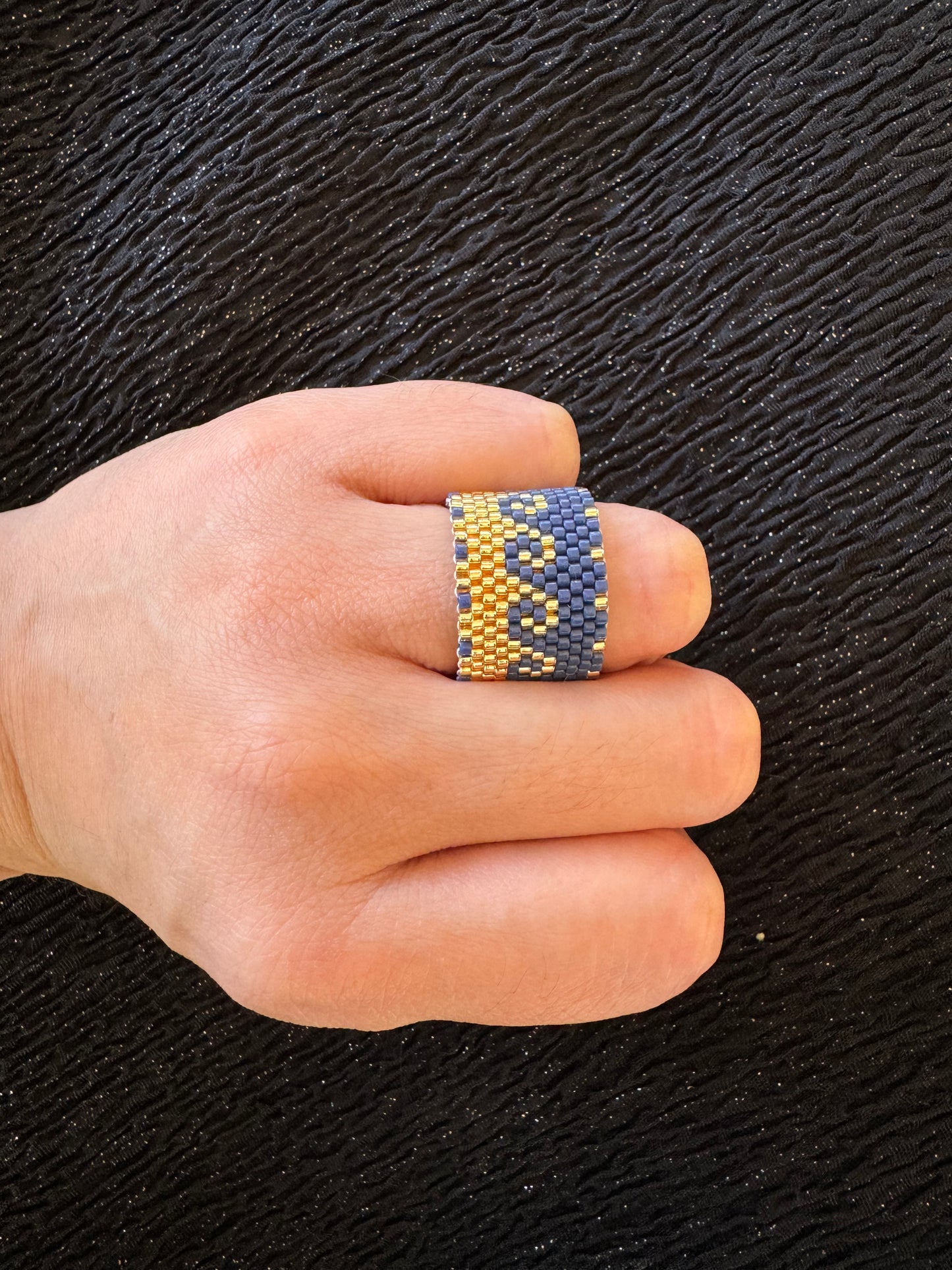 ANILLO MIYUKI 1,5 cm de alto