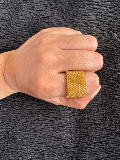 ANILLO MIYUKI MAXI (2cm de alto)