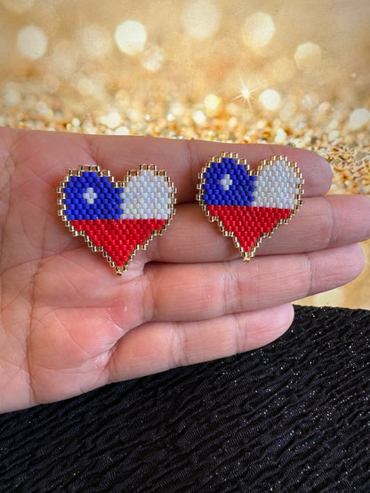 AROS BANDERA CHILENA