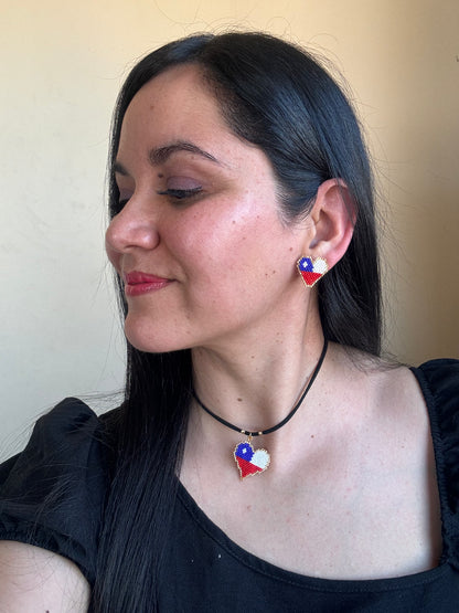 AROS BANDERA CHILENA