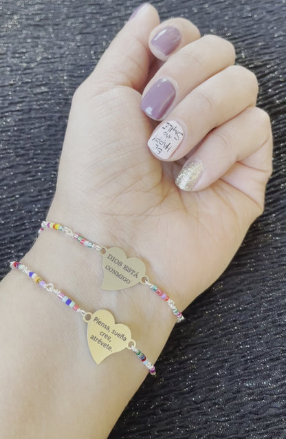 BRAZALETE DIOS ESTÁ CONMIGO